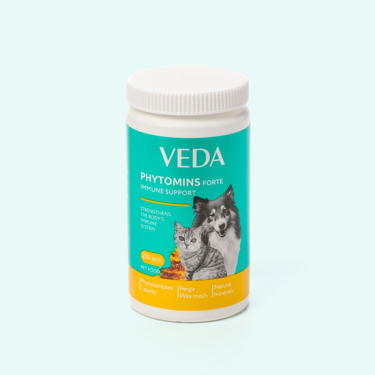 phytomins forte immune support for cats and dogs
